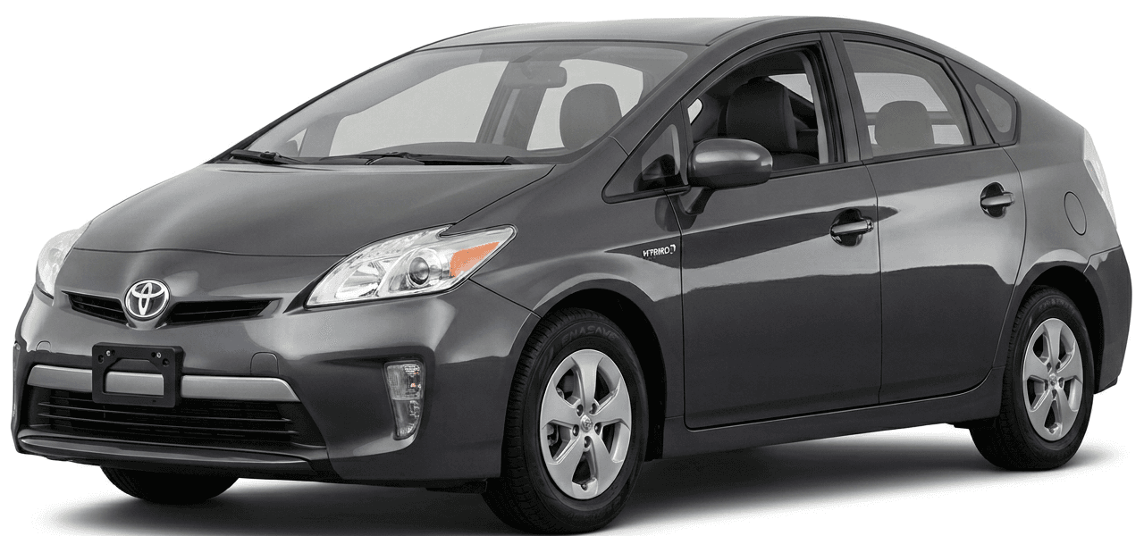 Brown Toyota Prius